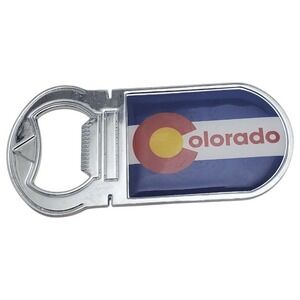 Colorado Souvenir Bottle Opener Magnet State Flag Beer Opener Travel Tourist US